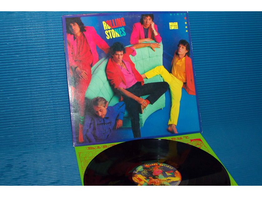THE ROLLING STONES - - "Dirty Work" -  Rolling Stones Records 1986