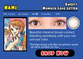 Momoco Love Letter: Beautiful chestnut brown contact, blending seamlessly with your natural eye color.