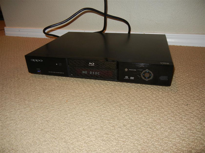Oppo BDP83 BDP-83 Blu-ray Disc Player w/SACD & DVD-Audio