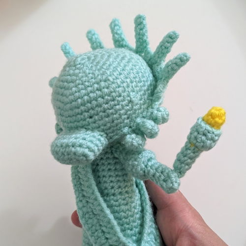 Statue of Liberty Amigurumi