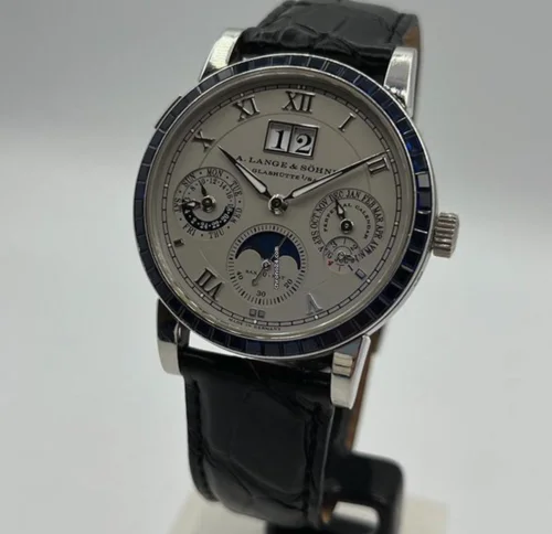 A. Lange & Söhne Langematik Perpetual Baguette Sapphires