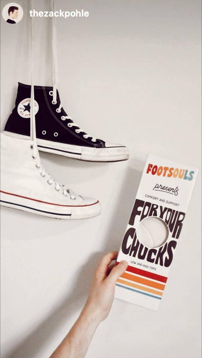 FOOTSOULS Insoles for Converse - Feel Your Soul – FEEL YOUR SOUL