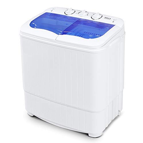 Whirlpool 21 in. 1.6 cu. ft. Compact Top Load Washer WTW2000HW vs Della Compact Top Load Washer