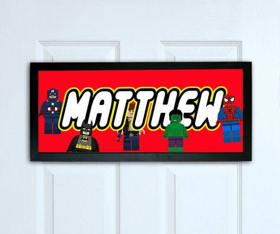The LEGO Door Sign  