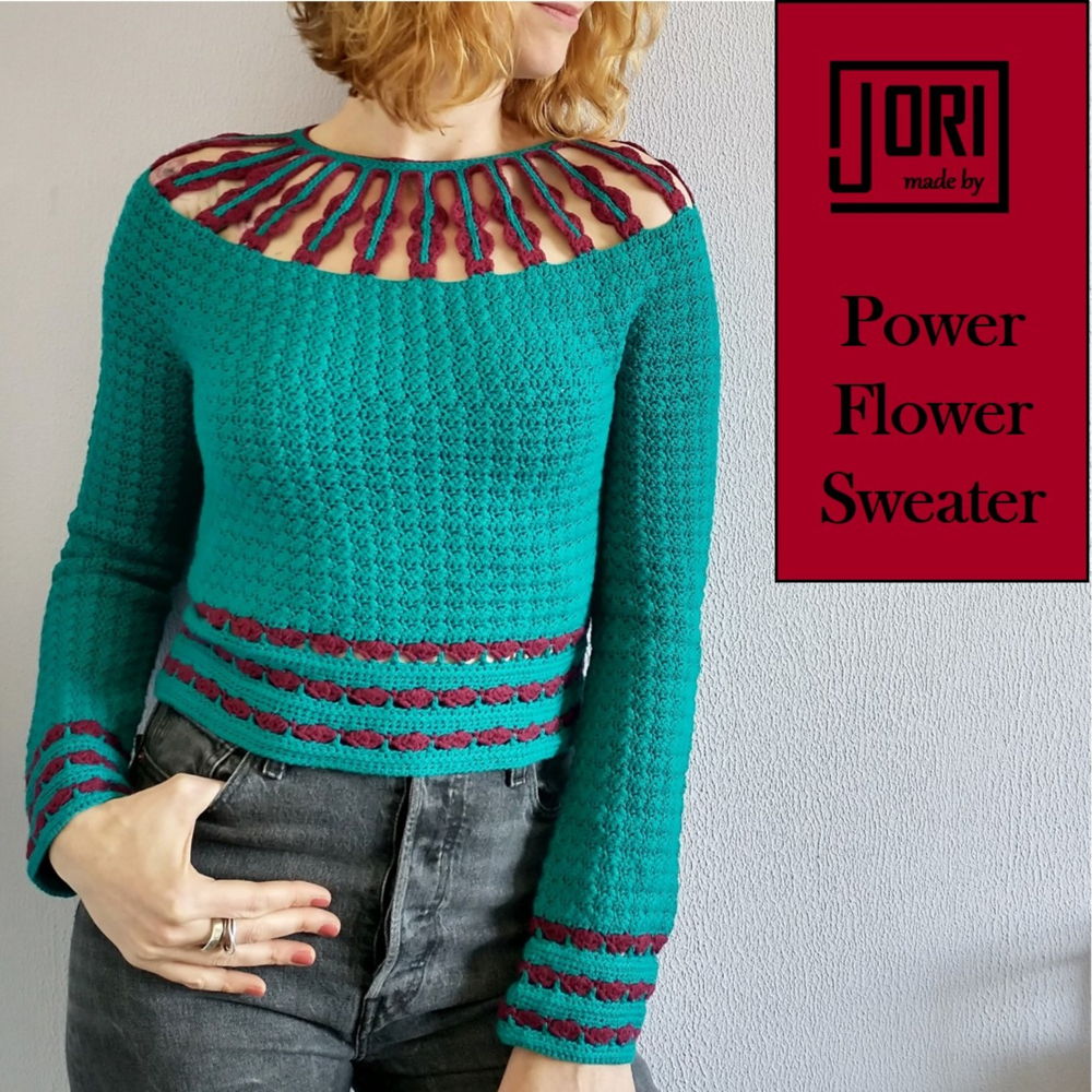 Power Flower Pullover