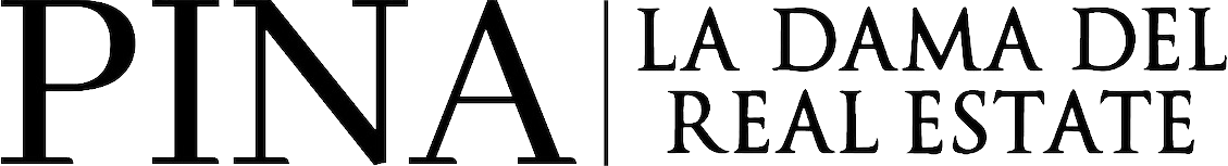 Pina "La Dama del Real Estate" Logo