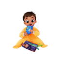 Collection of Montessori quiet and sensory Books.