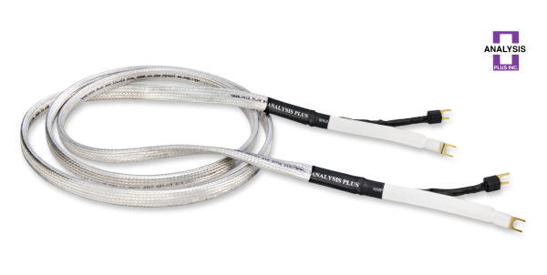 Analysis Plus 10' Big Silver Oval Speaker Cable with sp...