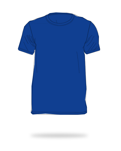 Royal blue cotton polyester round neck shirts sj clothing manila philippines