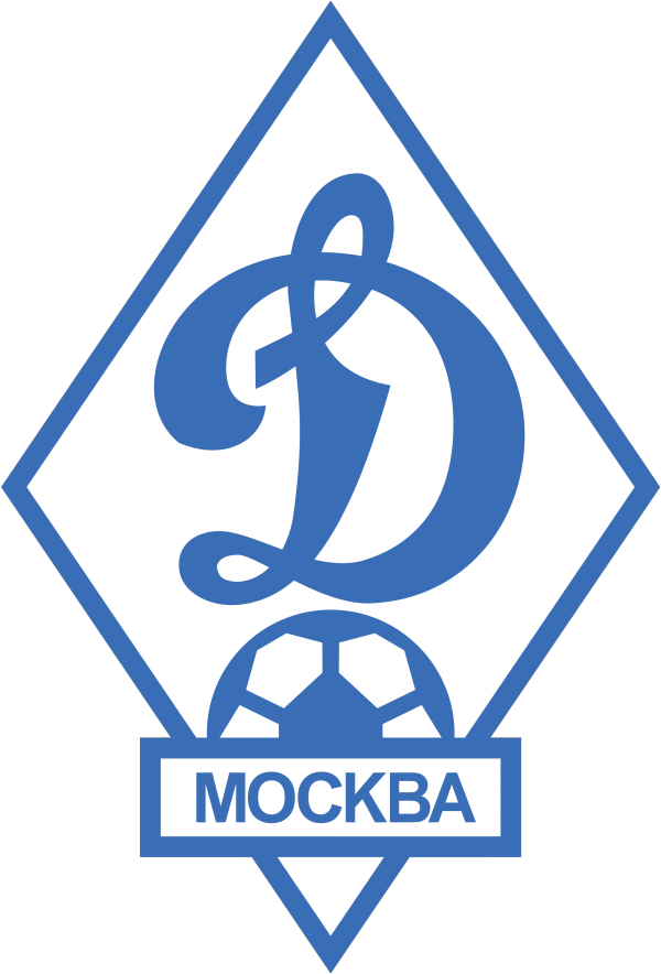 Эмблема "Динамо", российский футбольный клуб из Москвы