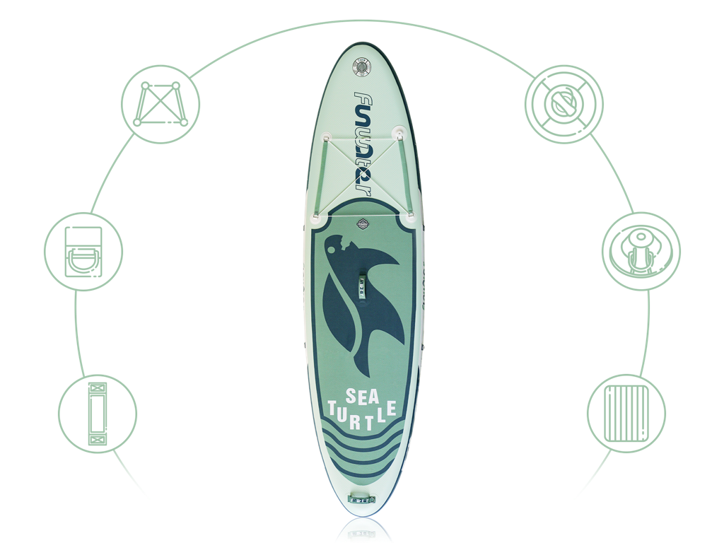 sea turtles 10'6" paddle board