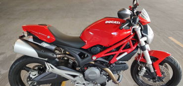 2012 DUCATI MONSTER 696 motorcycle for rent near Seattle, WA