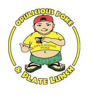 Logo - Opulicious Poke & Plate Lunch