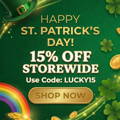 St. Patrick's Day Savings