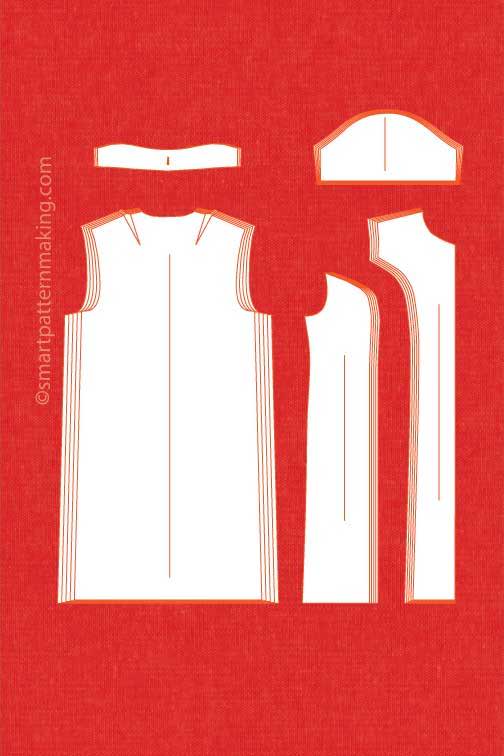 Dresses pattern grading