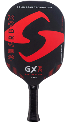 Gearbox GX5 pickleball paddle