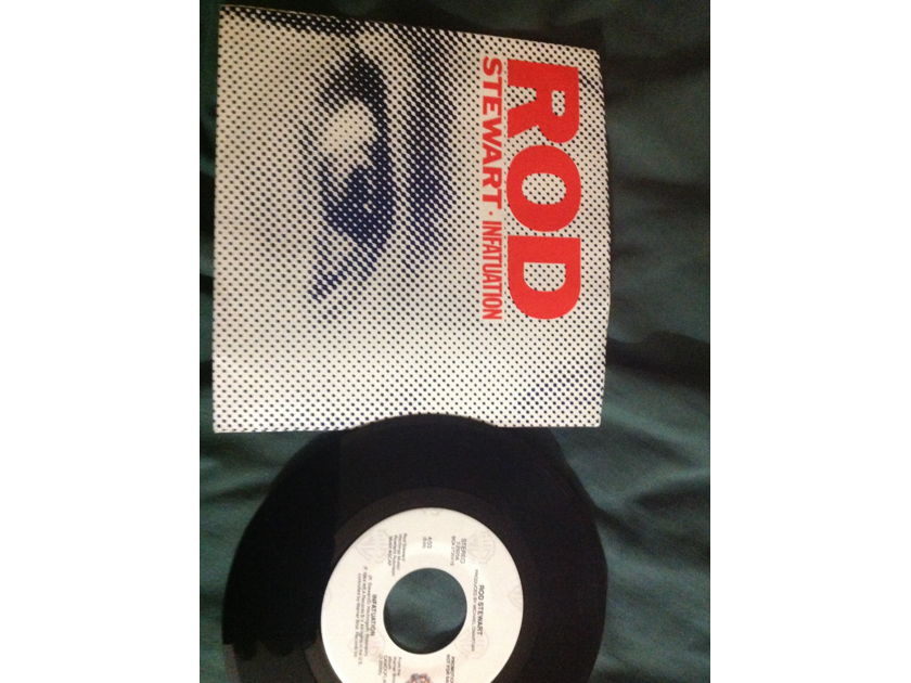 Rod Stewart - Infatuation Promo 45 With Sleeve