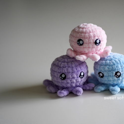 Octopus Squish Amigurumi gratis patroon