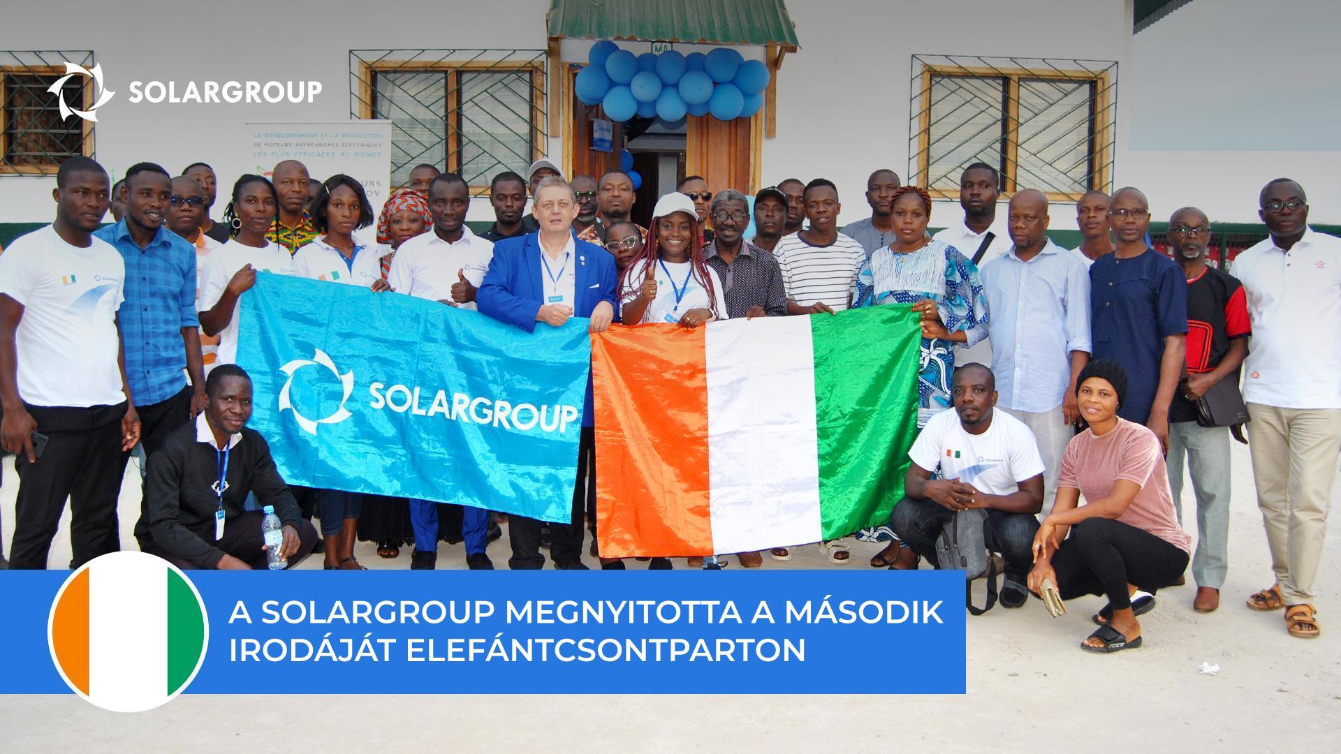 A SOLARGROUP július 8-án megnyitotta az irodáját Gagnoa-ban