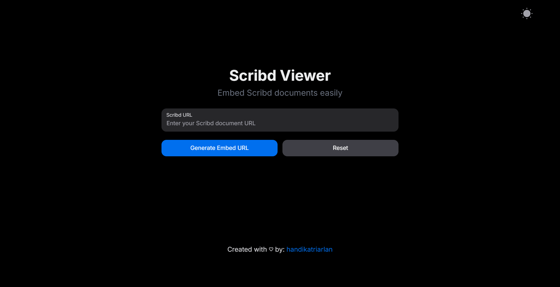 GitHub - Handikatriarlan/scribd-viewer: A Simple Web Application To ...