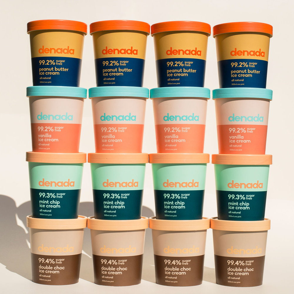 Denada Ice Cream Is Bringing The Flavor With These Colorful Pints ...