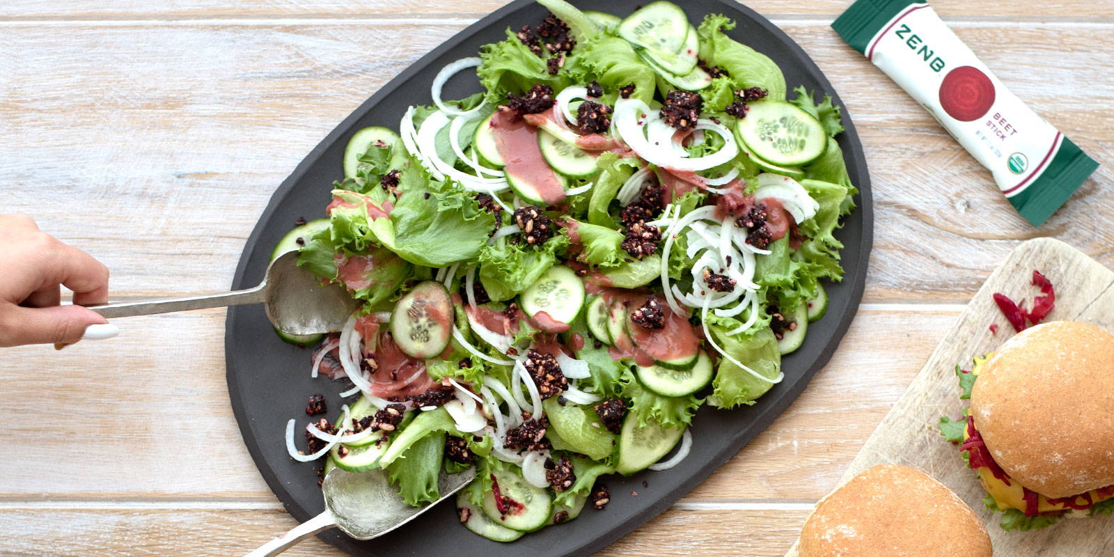 Simple salad recipe that’s easy to make and tastes delicious with only a few ingredients like Cleveland Beet Salad Dressing