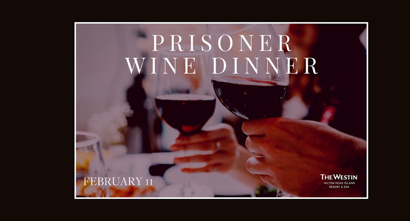 Sip & Savor: Valentine's Prisoner Wine Dinner