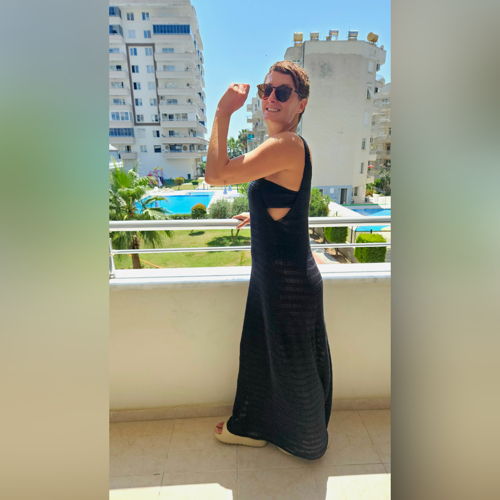 The maxi dress - crochet pattern