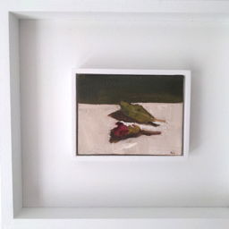 small painting of flower bud