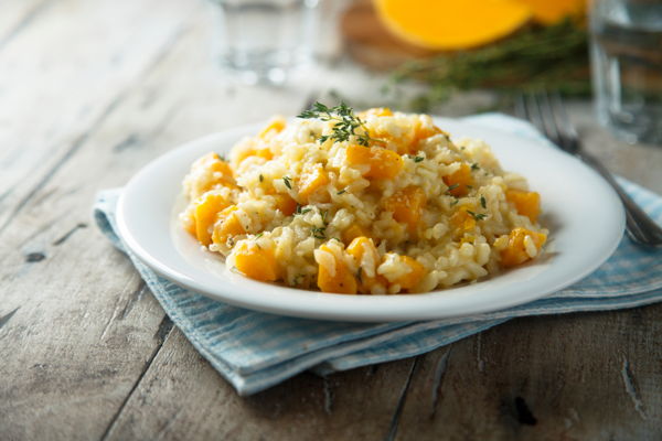 Photo of Roasted Winter Vegetable Risotto
