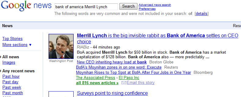 GoogleNews is a major source of web traffic for RIABiz