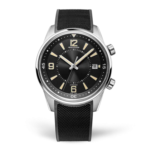 Polaris Automatic Stainless Steel / Vintage Black / Rubber
