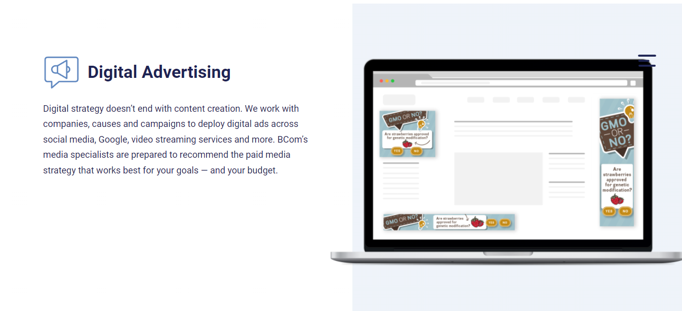 BCom Solutions product / service