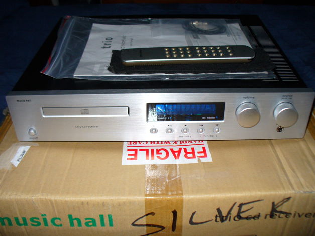 Music Hall Trio - 50WPC Receiver w/Built in CD Player S...