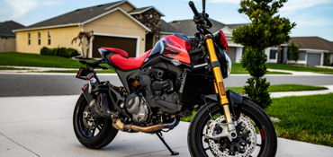 2025 DUCATI MONSTER SP motorcycle for rent near Palm Bay, FL