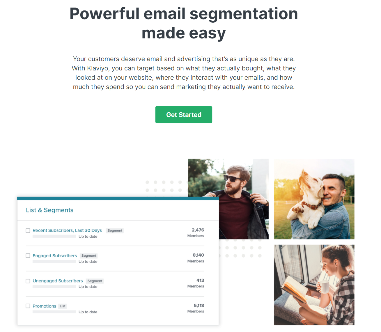Klaviyo product / service