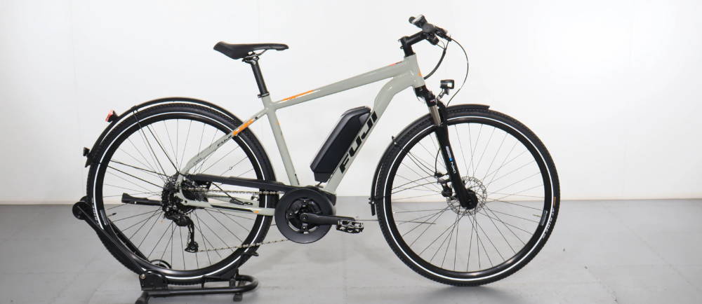 Model photo of Fuji electric hybrid bike