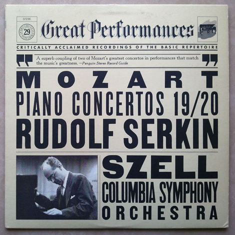CBS/Szell/Serkin/Mozart - Piano Concertos Nos. 19 & 20 ...