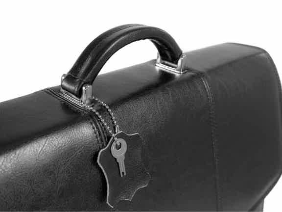 Laptoptasche-Leder Aktentasche mit Laptopfach-15 6 Zoll - VIGGIANO