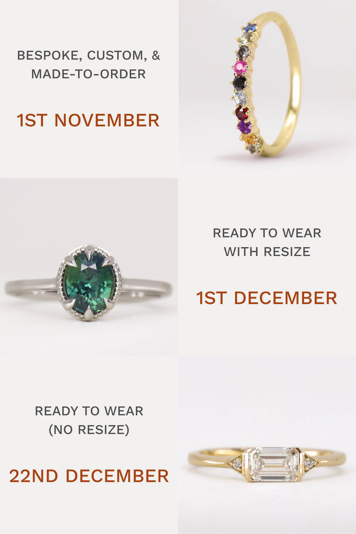 Christmas deadlines