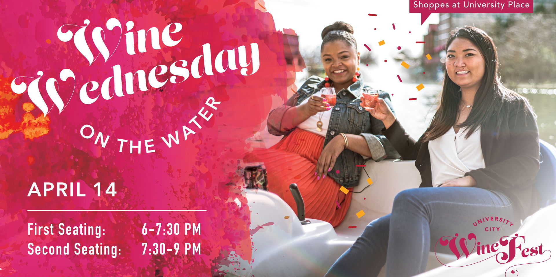 Wine Wednesday on the Water promotional image