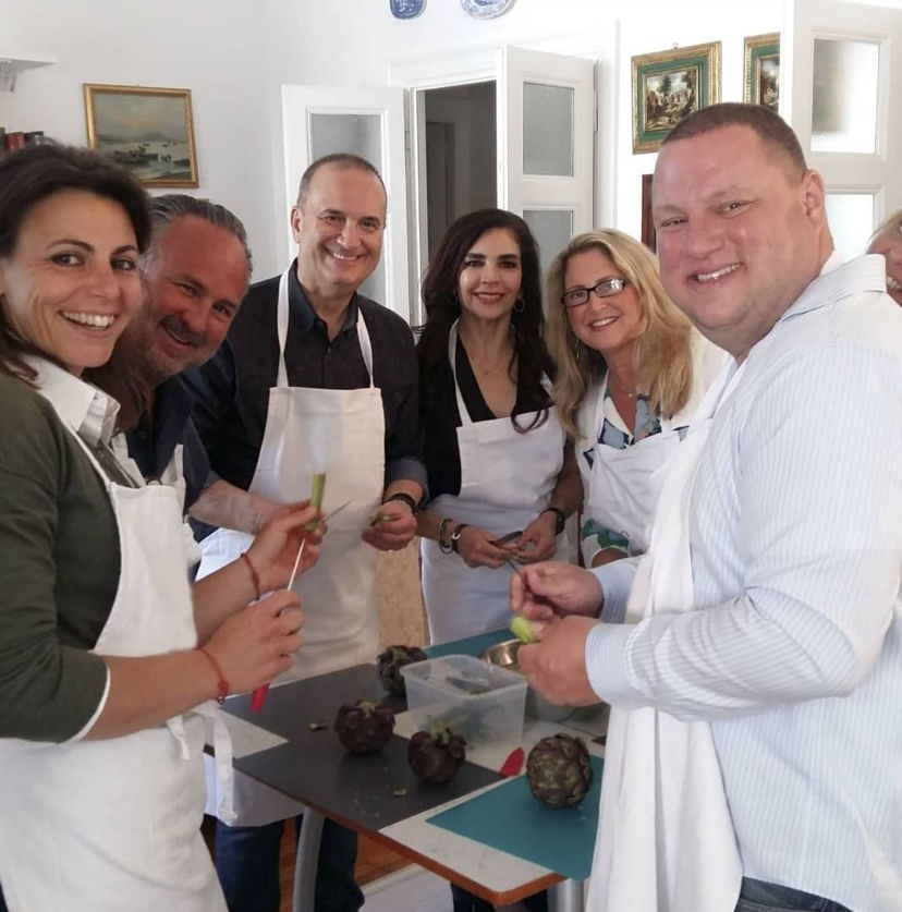 Cooking classes Rome: One bite of pizza, one of bruschetta and one of tiramisu