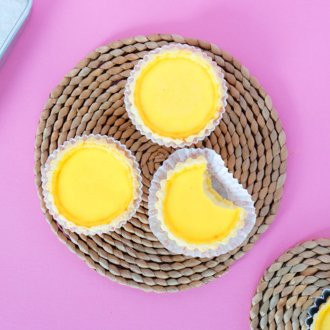 Chinese Egg Tarts Southeast Asian Recipes Nyonya Cooking