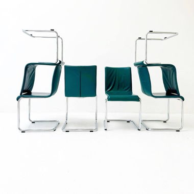 Set aus 6 Stilvolle Stühlen Libero von Girsberger