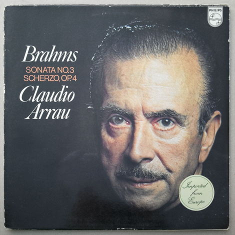Philips/Claudio Arrau/Brahms - Sonata No.3, Scherzo Op....