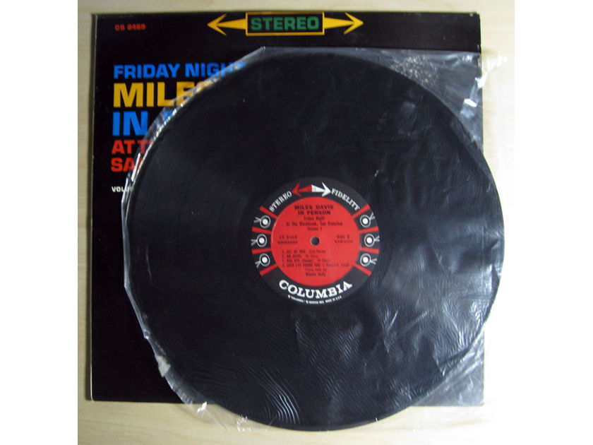 Miles Davis - In Person, Friday Night At The Blackhawk - Vol. 1 - Original 6-Eye Stereo 1961 Columbia ‎CS 8469
