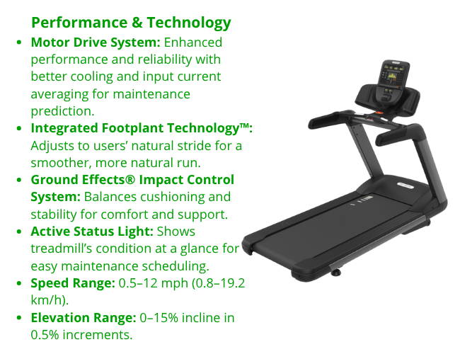 Precor TRM 731 Commercial Treadmill (Refurbished)