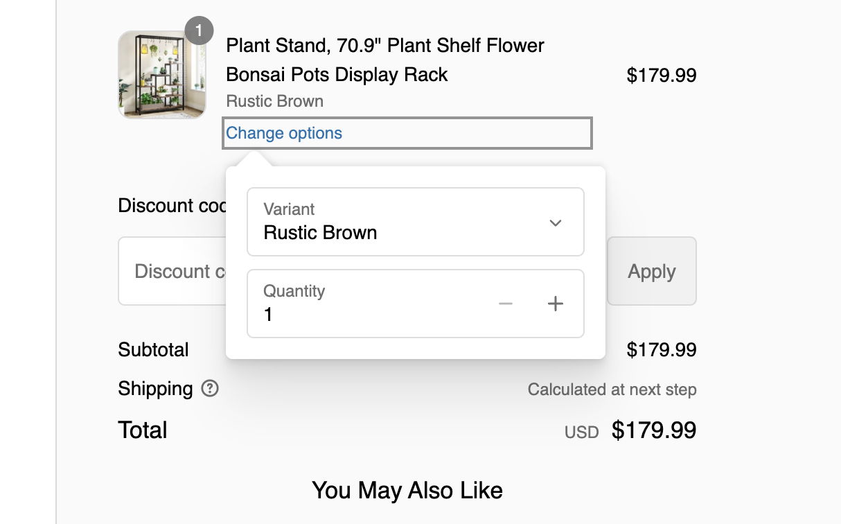 display payment icons at shopify checkout page