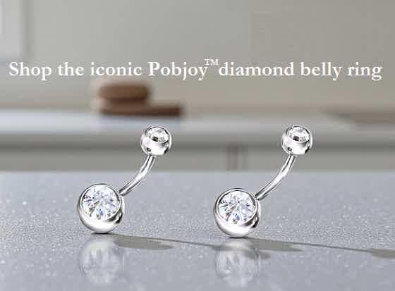 Shop the iconic Pobjoy diamond belly ring