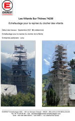 Leny Les Villards Clocher Monuemnts Historiques